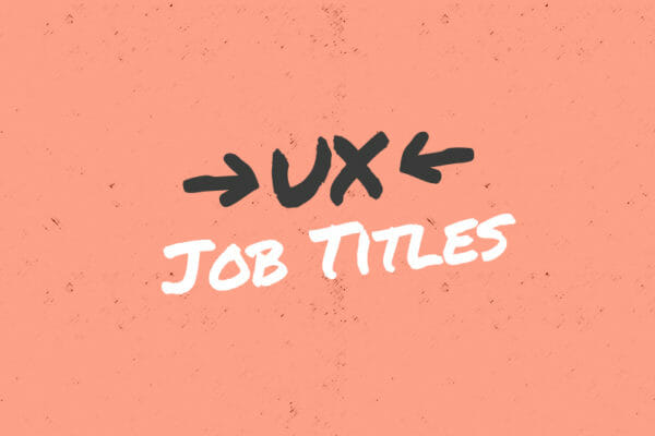 UX Job Titles